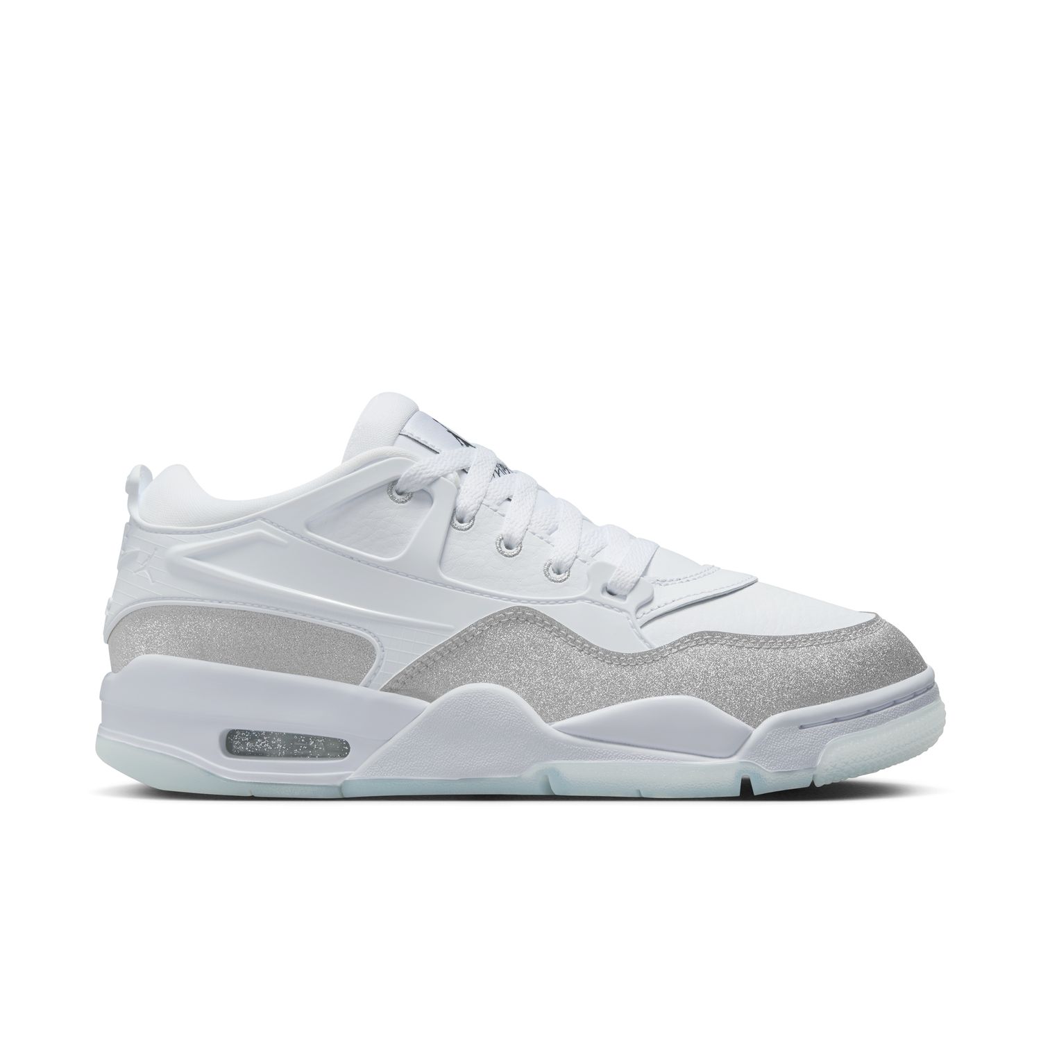 Air Jordan 4 RM "White Metallic Silver" Wmns - Dámské - Tenisky Jordan - Bílé - HQ3441-111 - Velikost: 41