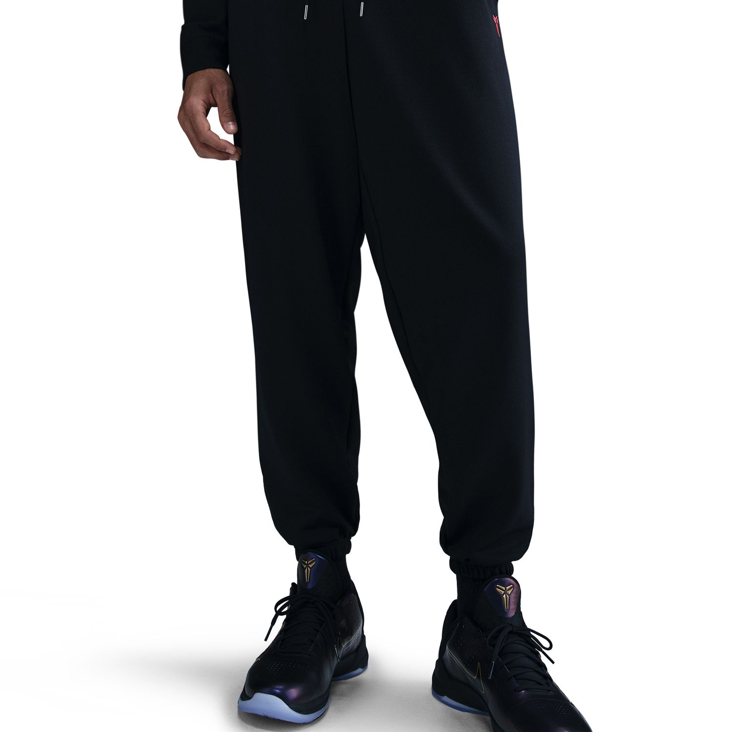 Nike Therma-FIT Kobe Basketball Pants Black - Pánské - Kalhoty Nike - Černé - HQ4699-010 - Velikost: M