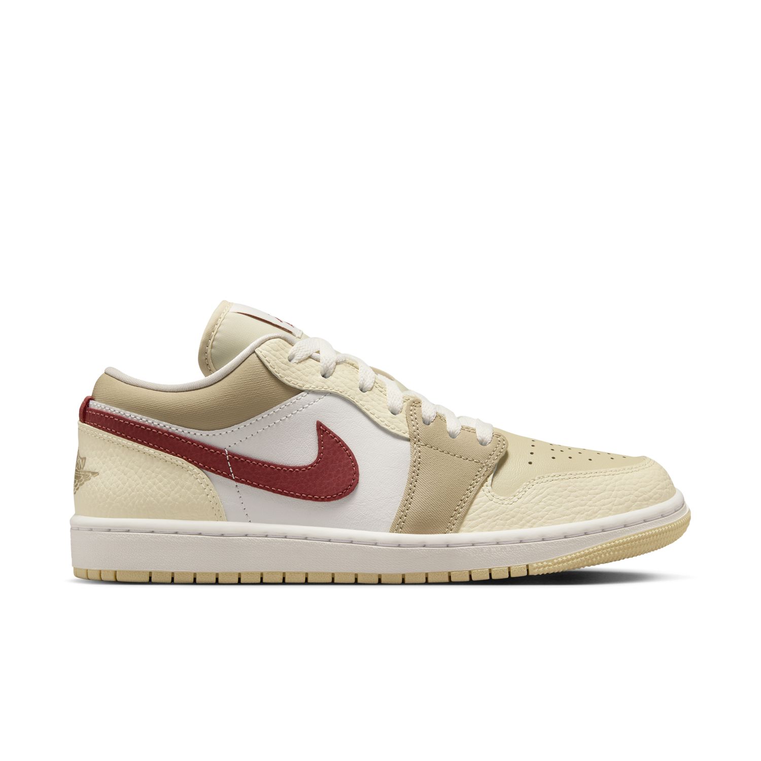 Air Jordan 1 Low  "Desert Khaki" Wmns - Dámské - Tenisky Jordan - Bílé - HV6530-100 - Velikost: 42.5