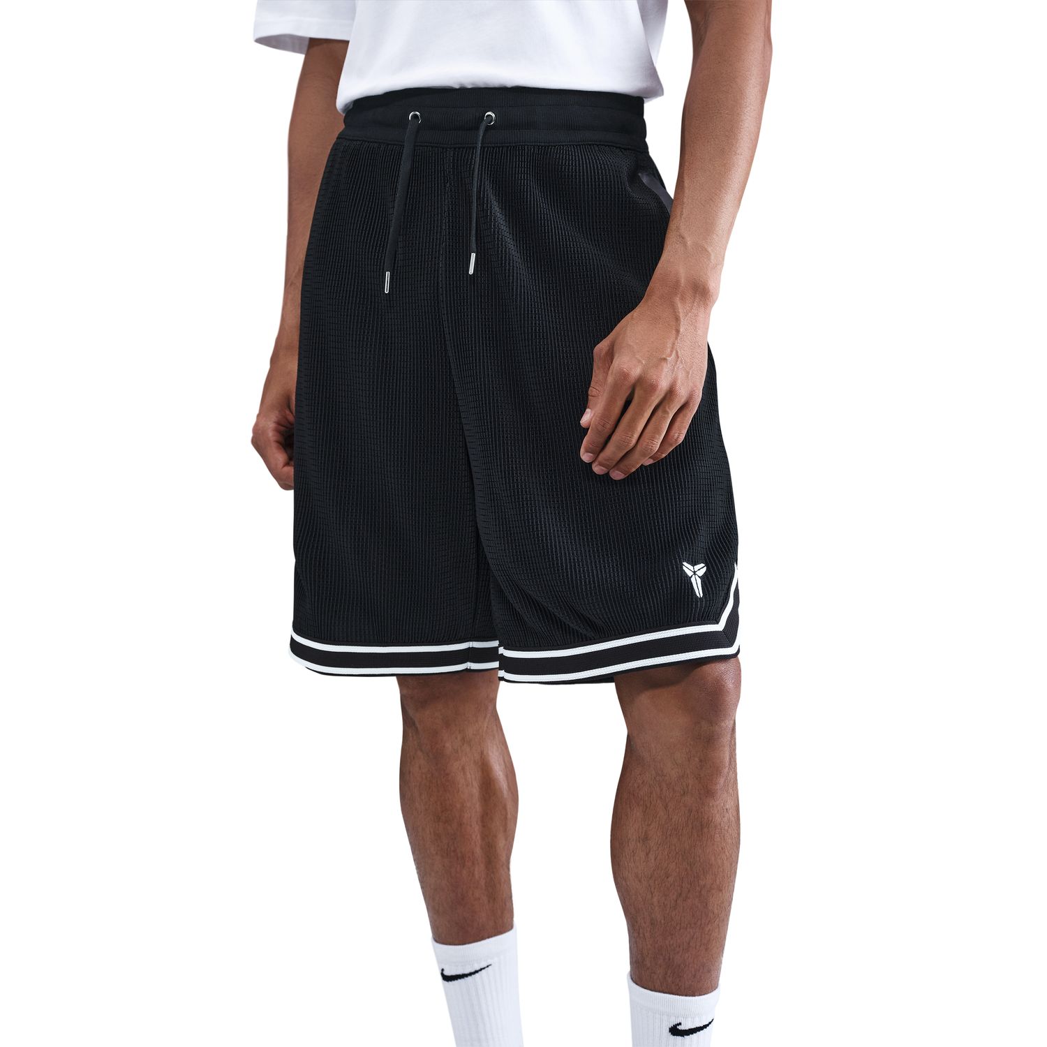 Nike Kobe Pleated Basketball Shorts Black - Pánské - Kraťasy Nike - Černé - HV9988-010 - Velikost: 2XL