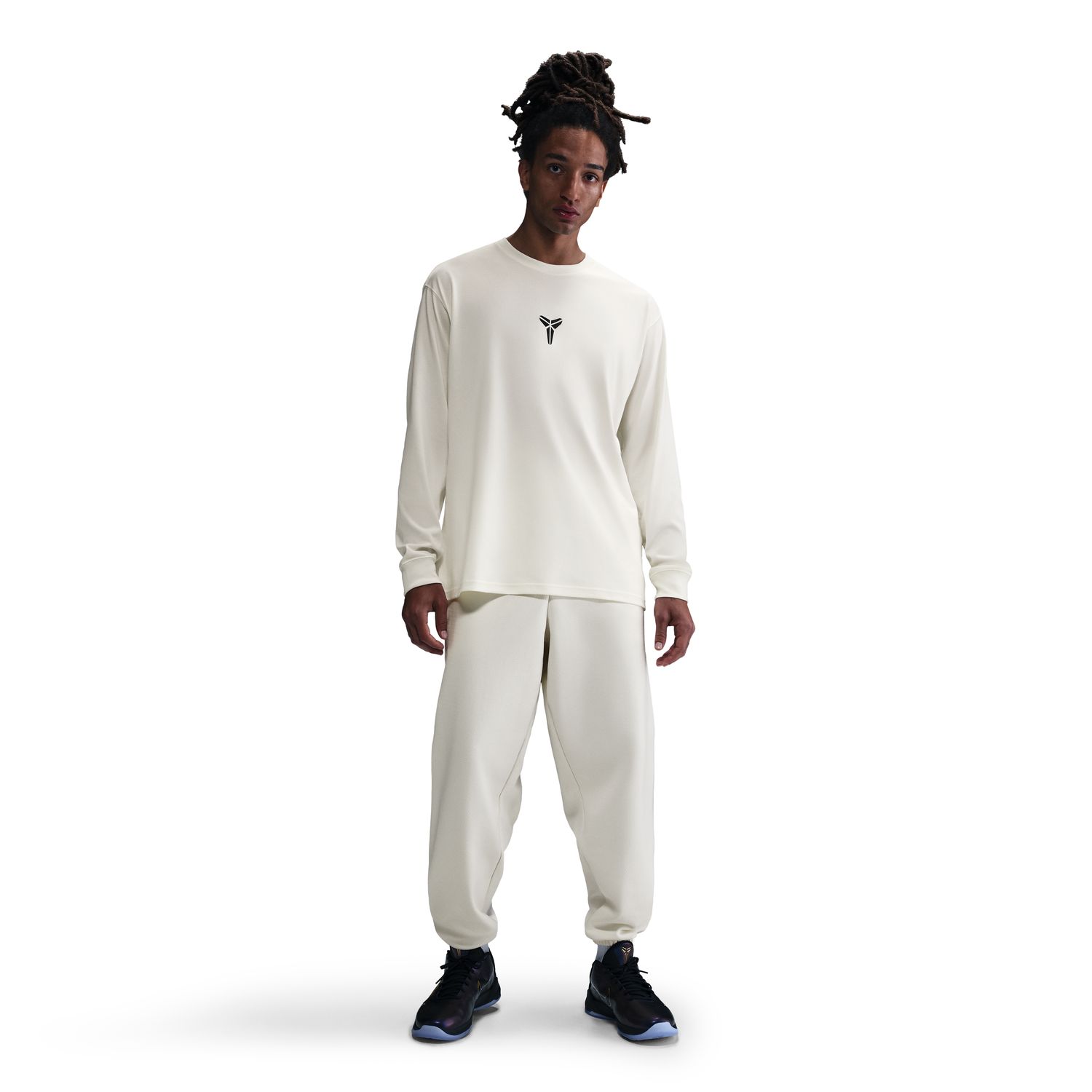 Nike Kobe Max90 Long-Sleeve Tee Sail - Pánské - Triko Nike - Bílé - IB0241-133 - Velikost: 3XL