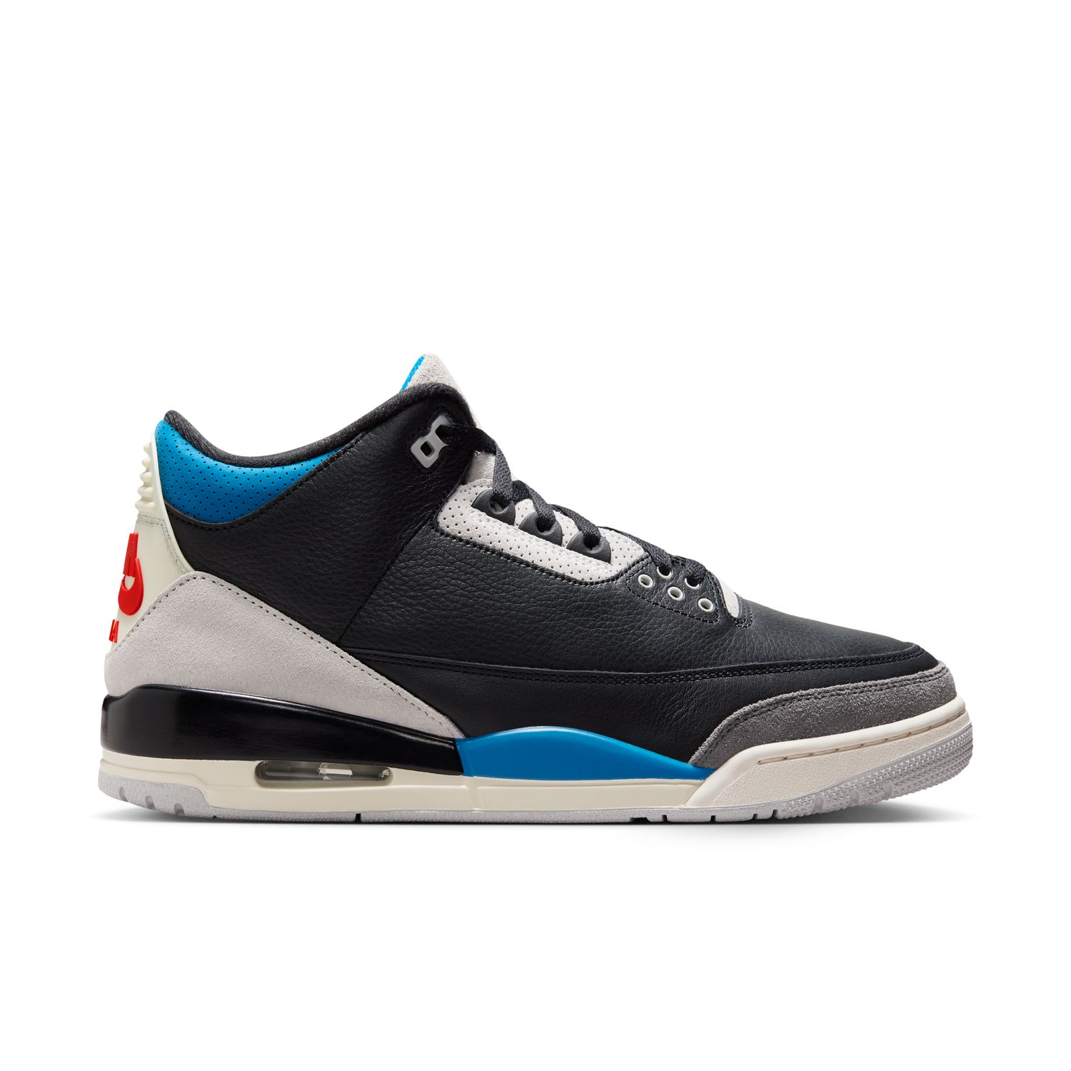 Air Jordan 3 Retro "Rare Air" - Pánské - Tenisky Jordan - Černé - IB8967-004 - Velikost: 42.5