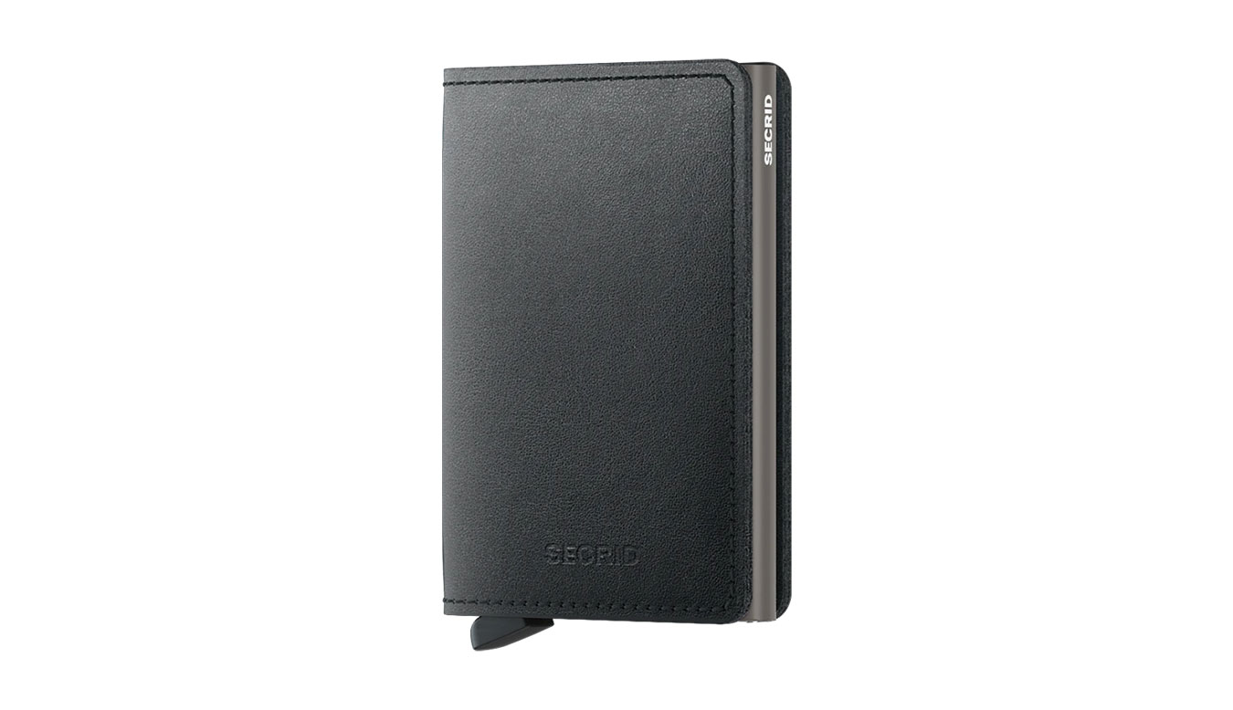 Secrid Slimwallet Mirum Plant Based Black - Unisex - Doplněk Secrid - Černé - SMi-Black - Velikost: UNI