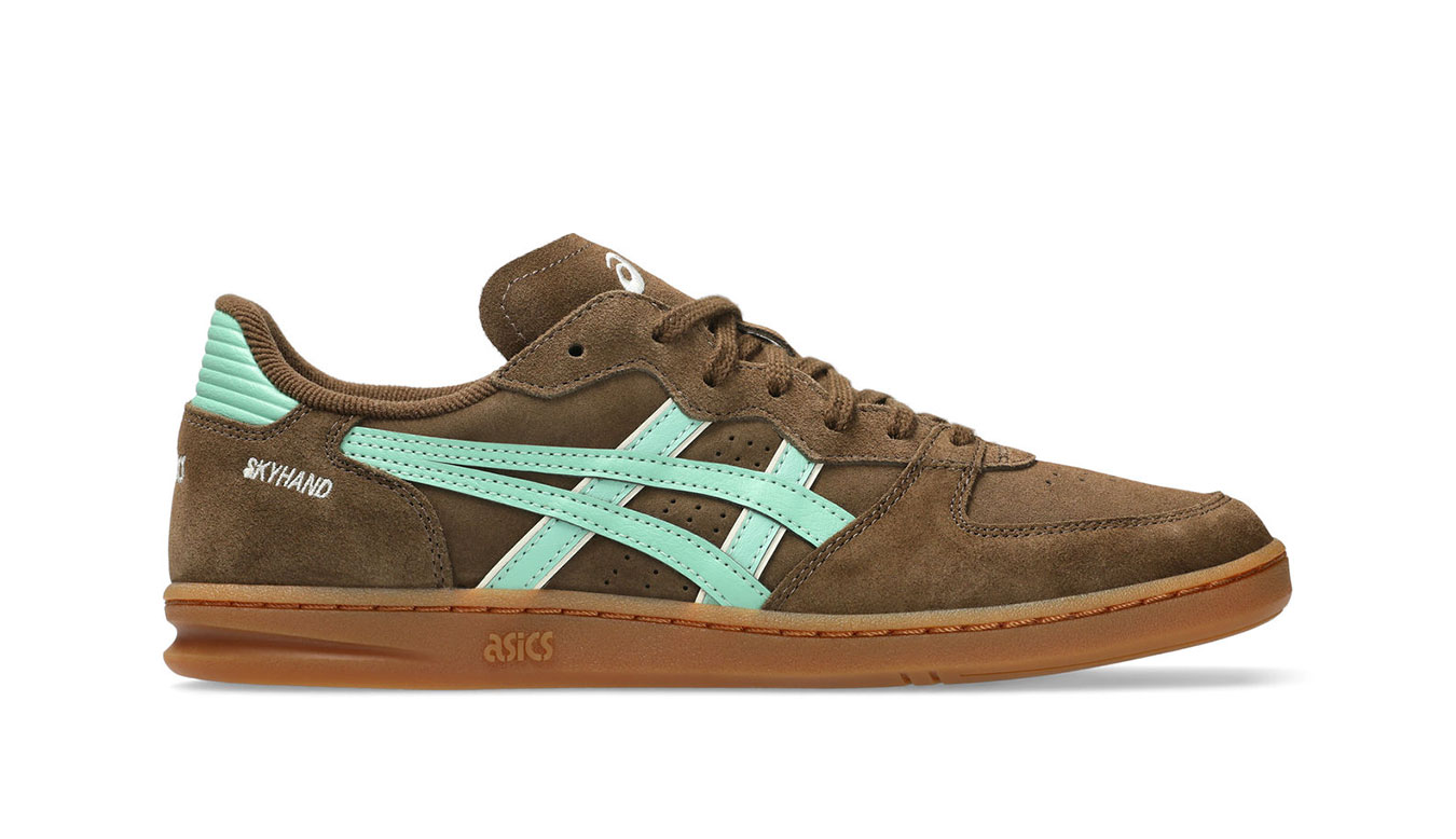 Asics Skyhand OG 5.5 - Unisex - Tenisky Asics - Hnědé - 1203A452-202 - Velikost: 45