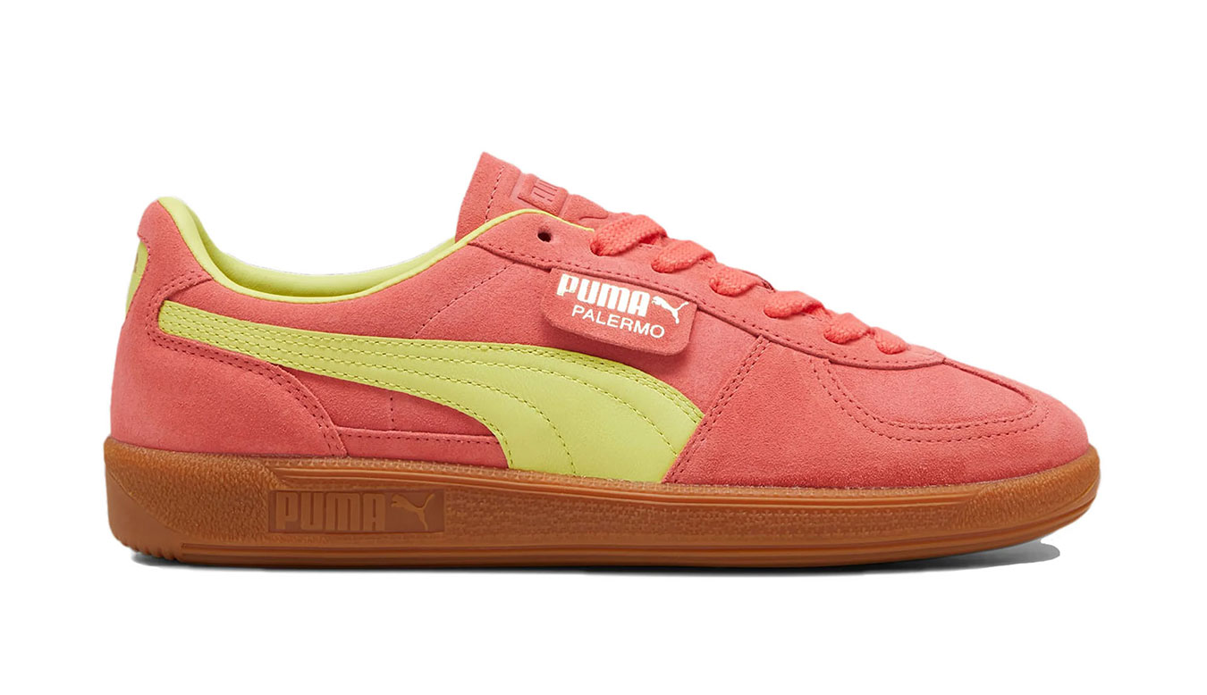 Puma Palermo Salmon - Pánské - Tenisky Puma - Oranžové - 396463-22 - Velikost: 37