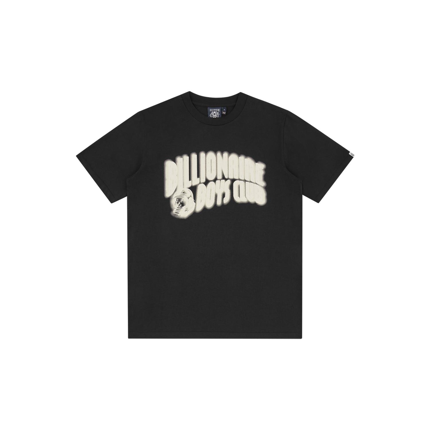 Billionaire Boys Club Distorted Arch Logo T-Shirt - Pánské - Triko Billionaire Boys Club - Černé - B26151-BLACK - Velikost: M