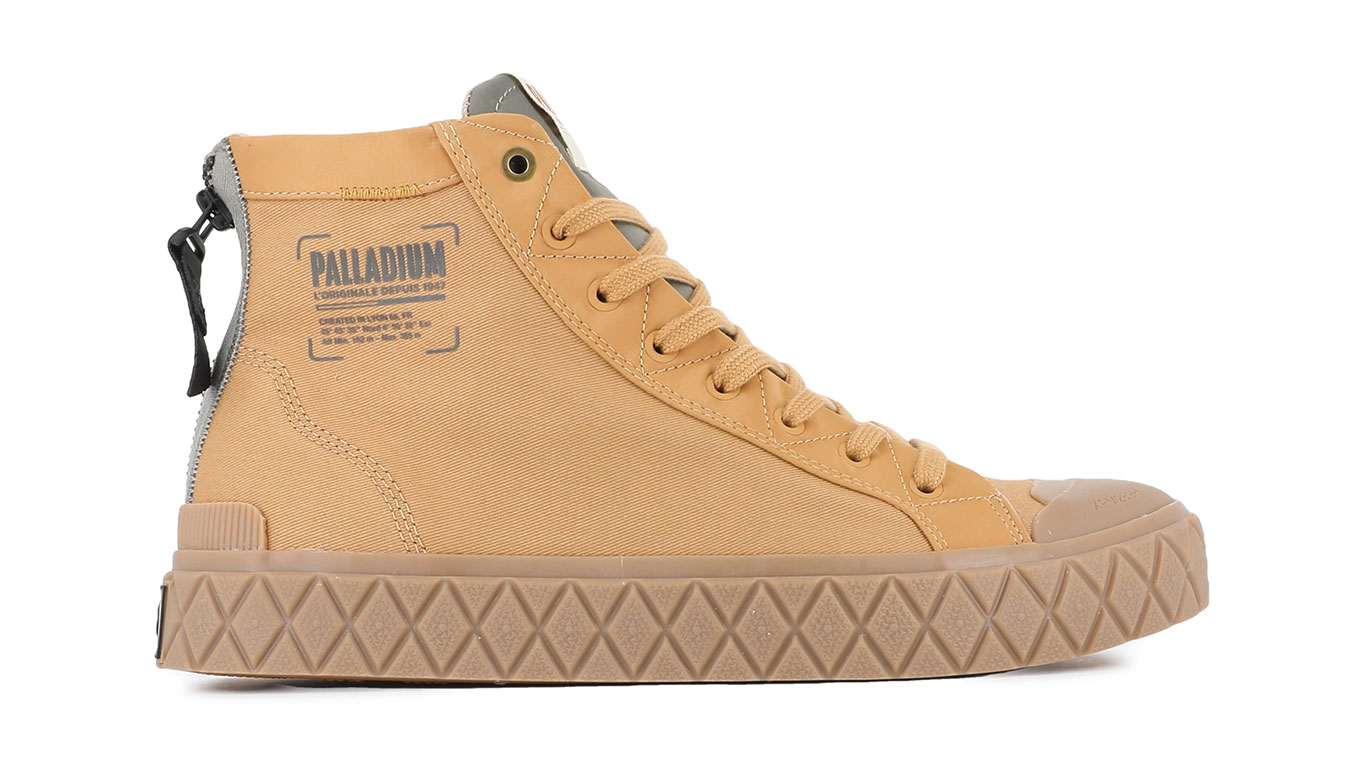 Palladium Palla Ace Detroit 6 - Unisex - Tenisky Palladium - Hnědé - 79499-209-M - Velikost: 41