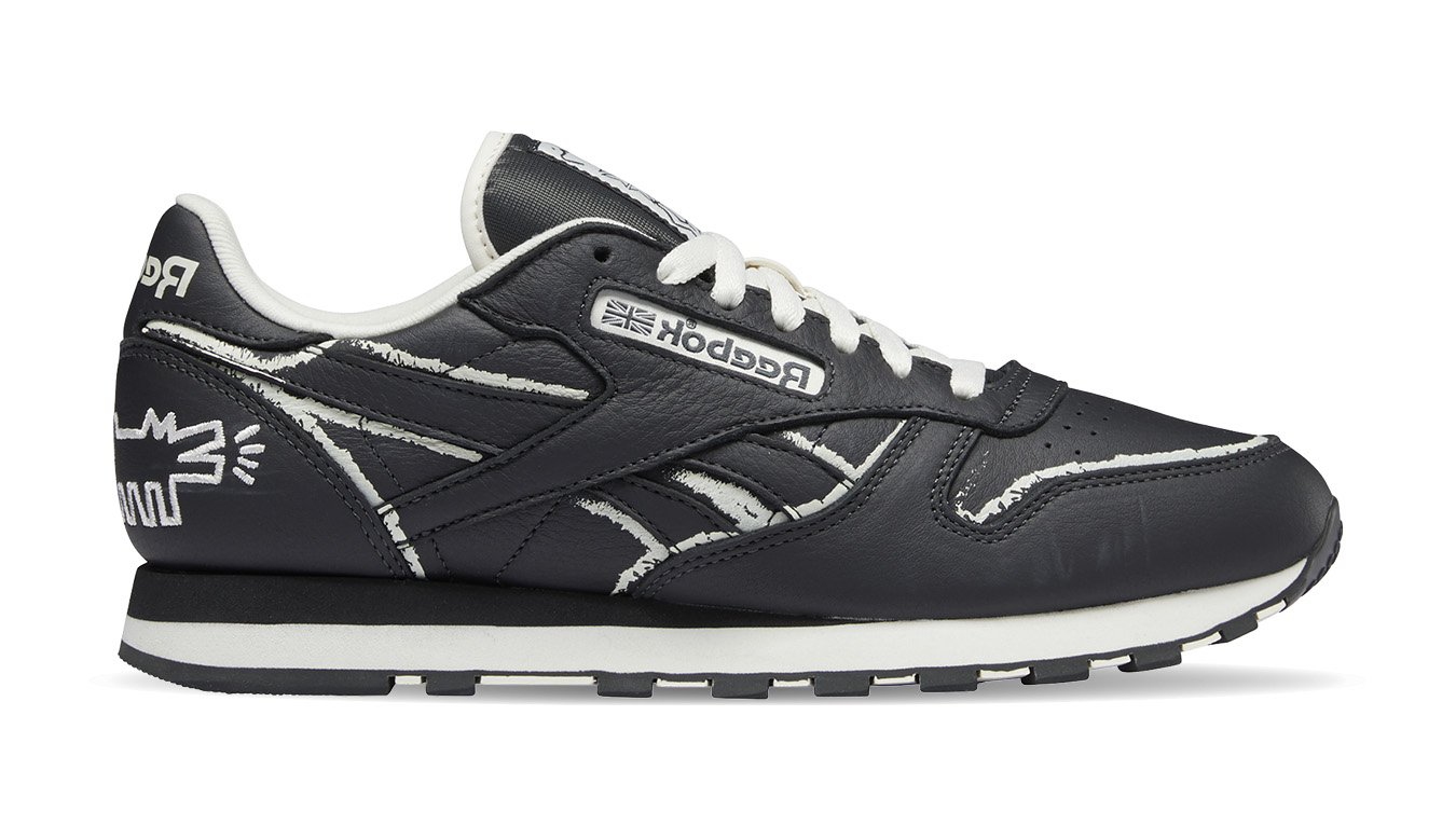 Reebok Classic Leather Legacy x Keith Haring - Pánské - Tenisky Reebok - Černé - GZ1456 - Velikost: 36