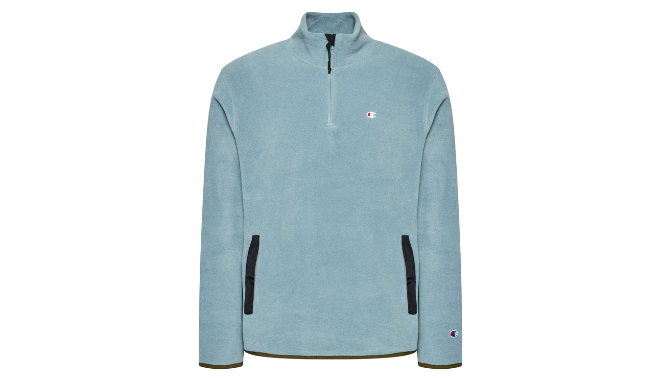 Champion Reverse Weave Full Zip C Fleece - Pánské - Mikina Champion - Modré - 215107-BS145 - Velikost: M