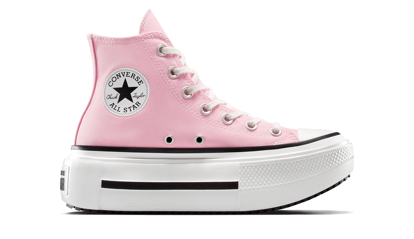 Levně Converse Chuck Taylor All Star Lift Double Stack - Unisex - Tenisky Converse - Růžové - A15012C