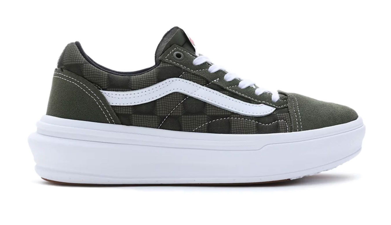 Vans Old Skool Overt CC - Unisex - Tenisky Vans - Zelené - VN0A7Q5EN3U - Velikost: 41