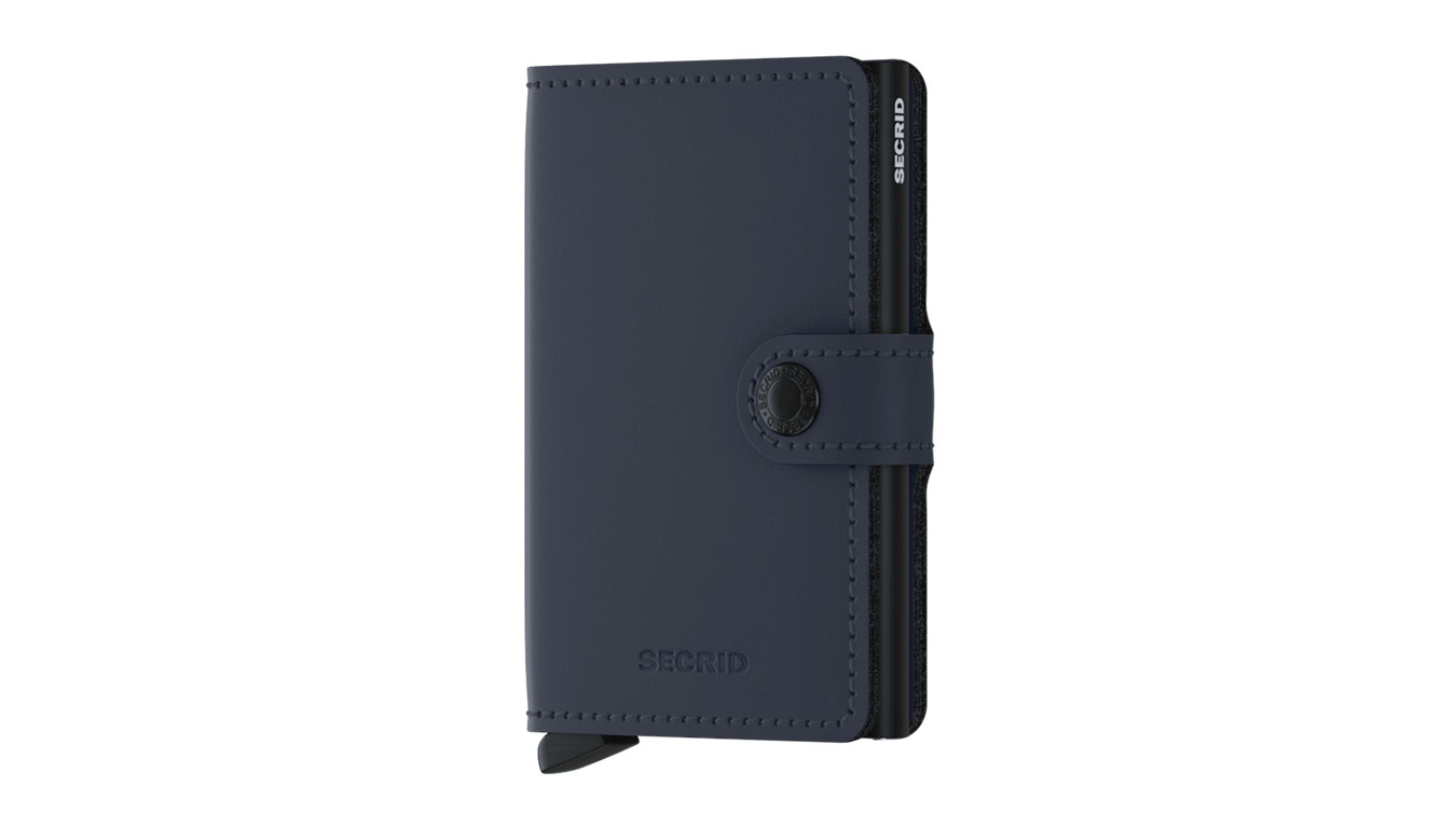 Levně Secrid Miniwallet Matte Night Blue - Unisex - Doplněk Secrid - Modré - MM-Night-Blue