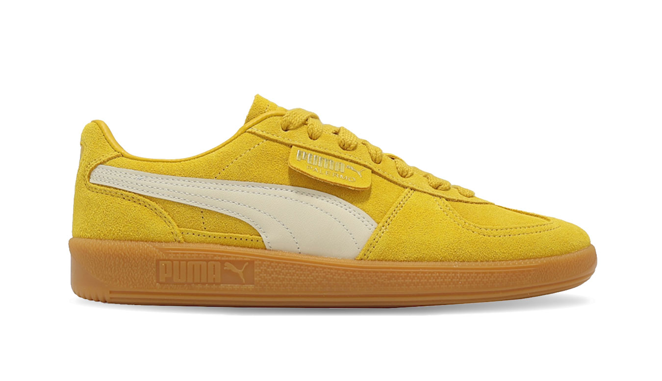 Puma Palermo 4 - Unisex - Tenisky Puma - Žluté - 396463-48 - Velikost: 39
