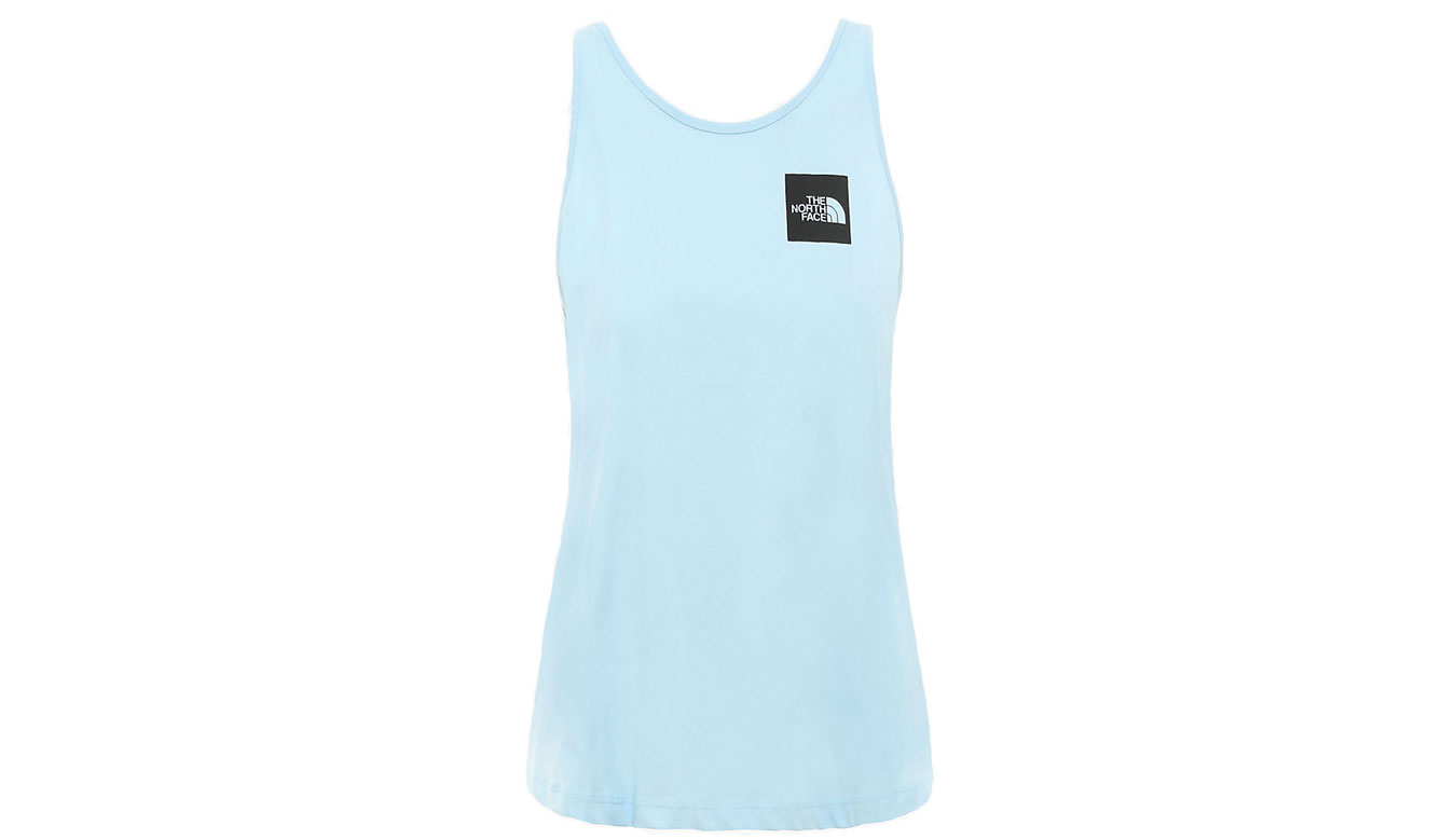 The North Face W Fine Tank Angel Falls Blue - Dámské - Triko The North Face - Modré - NF0A4SYBJH5 - Velikost: M
