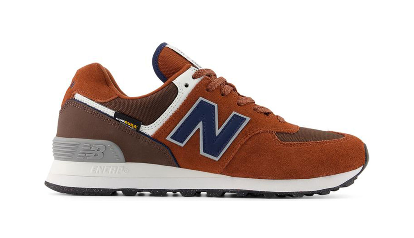 New Balance U5744DM 6 - Unisex - Tenisky New Balance - Červené - U5744DM - Velikost: 44.5