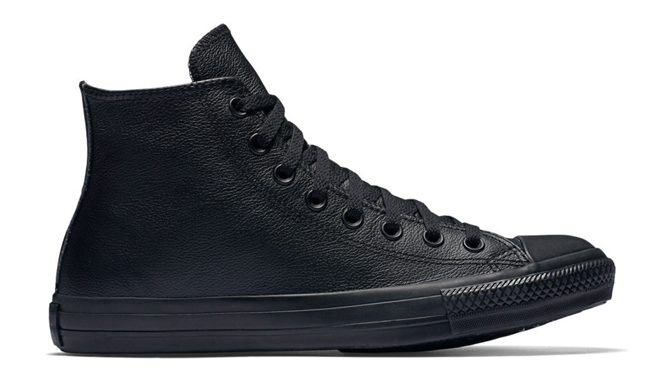 Converse Chuck Taylor All Star Mono Leather - Dětské - Tenisky Converse - Černé - 135251C