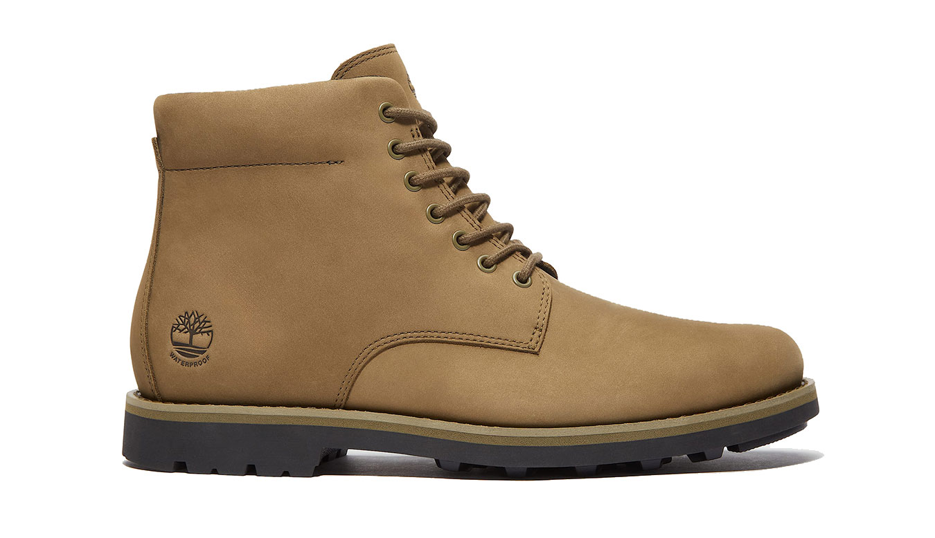 Timberland Mid Lace Waterproof Boot - Pánské - Tenisky Timberland - Hnědé - A5TVJ-EO7 - Velikost: 43.5