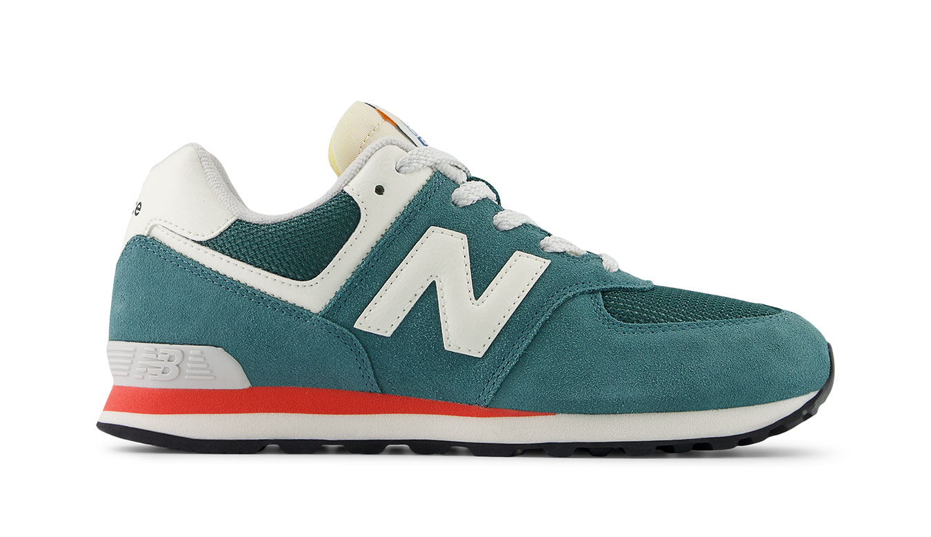 New Balance GC574VPG Junior - Dětské - Tenisky New Balance - Modré - GC574VPG - Velikost: 40