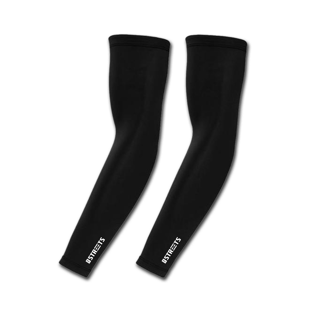 Levně The Streets Compression Sleeves Black (one size) - Unisex - Rukáv The Streets - Černé - STRTSCSLVBLCK