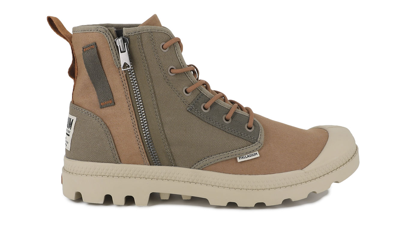Levně Palladium Pampa Detroit Zip SU 7.5 - Pánské - Tenisky Palladium - Vícebarevné - 04612-961-M