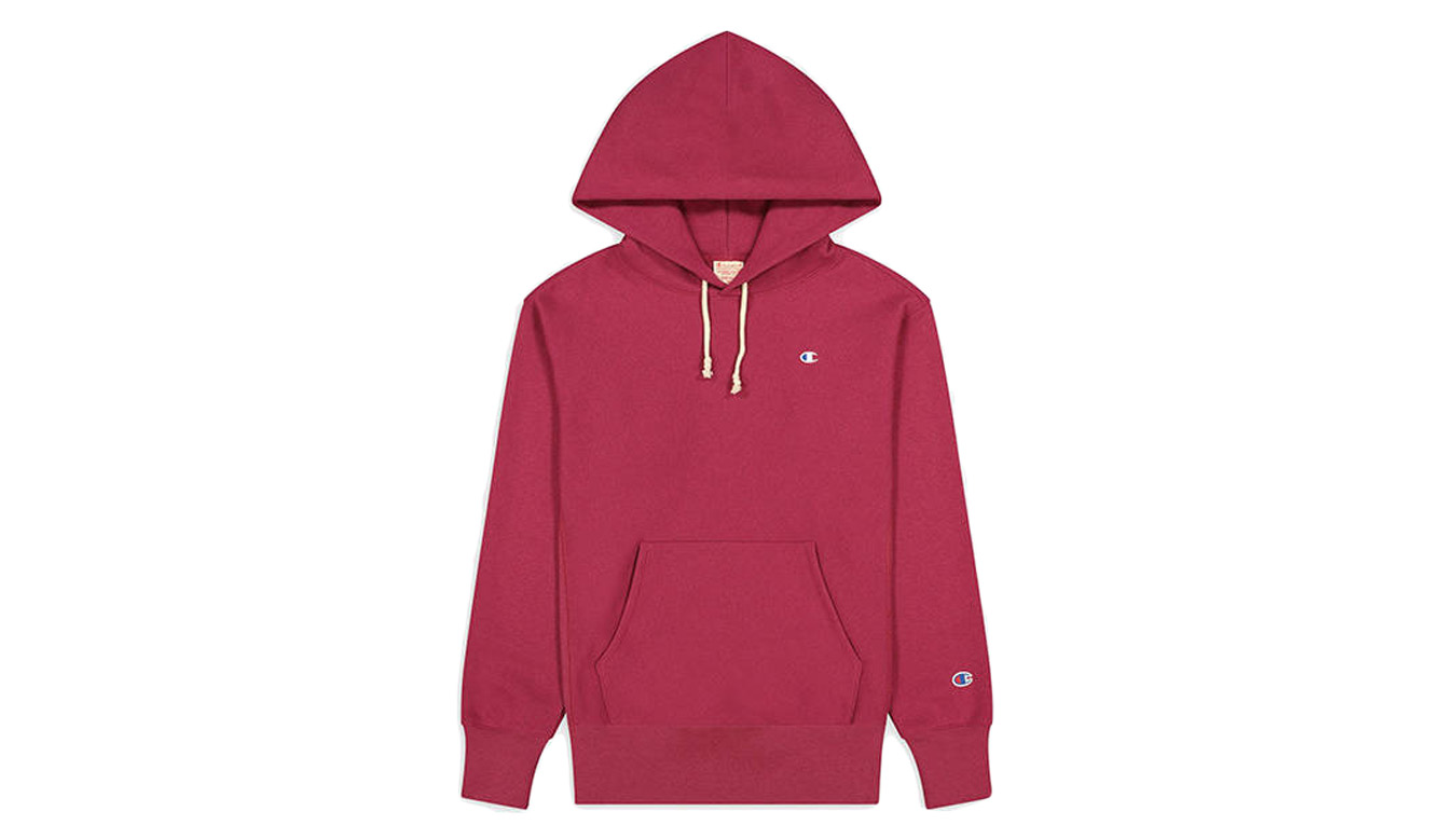 Champion Hooded Sweatshirt - Dámské - Mikina Champion - Červené - 114778-RS510 - Velikost: M