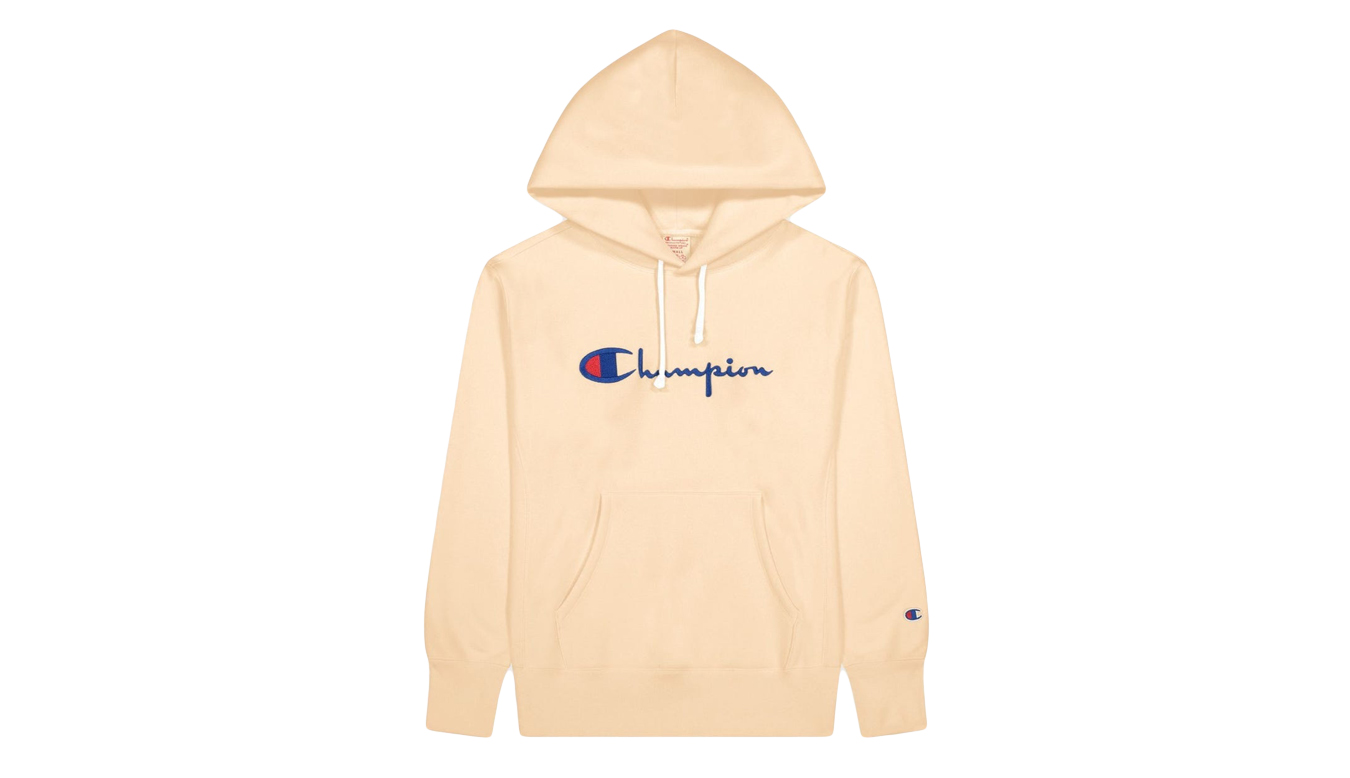Champion Reverse Weave script Logo - Dámské - Mikina Champion - Oranžové - 114788-PS103 - Velikost: M