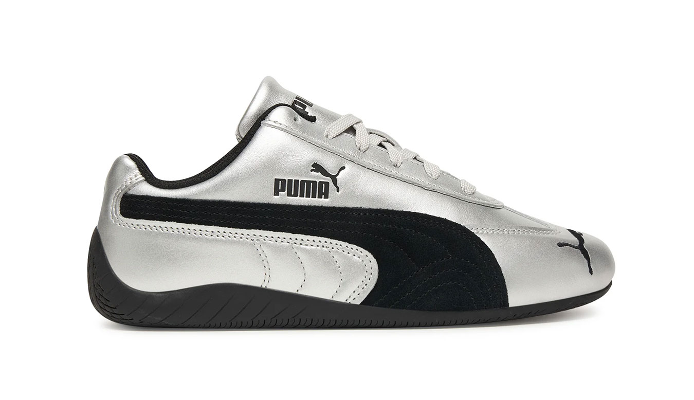 Levně Puma Speedcat Metallic 4.5 - Dámské - Tenisky Puma - Šedé - 403689-01