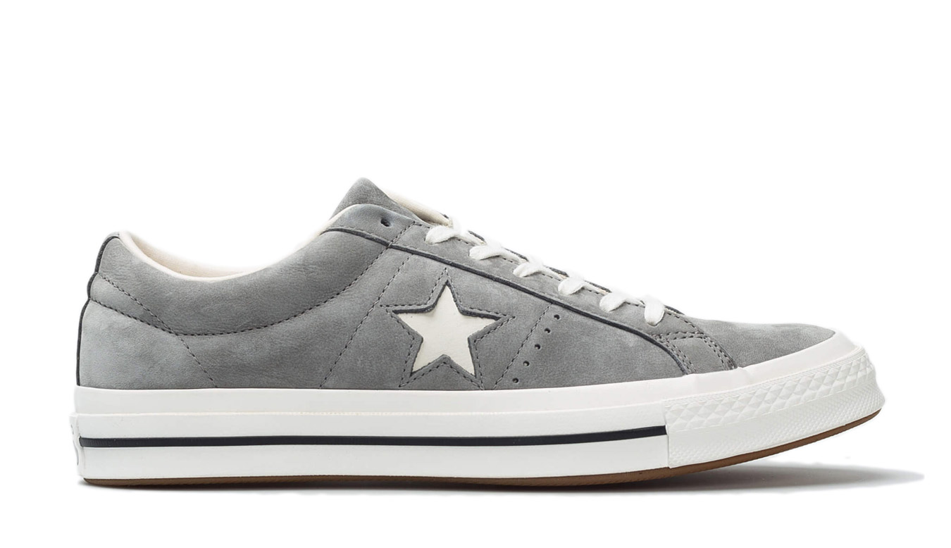 Converse One Star - Unisex - Tenisky Converse - Šedé - 161584C - Velikost: 36