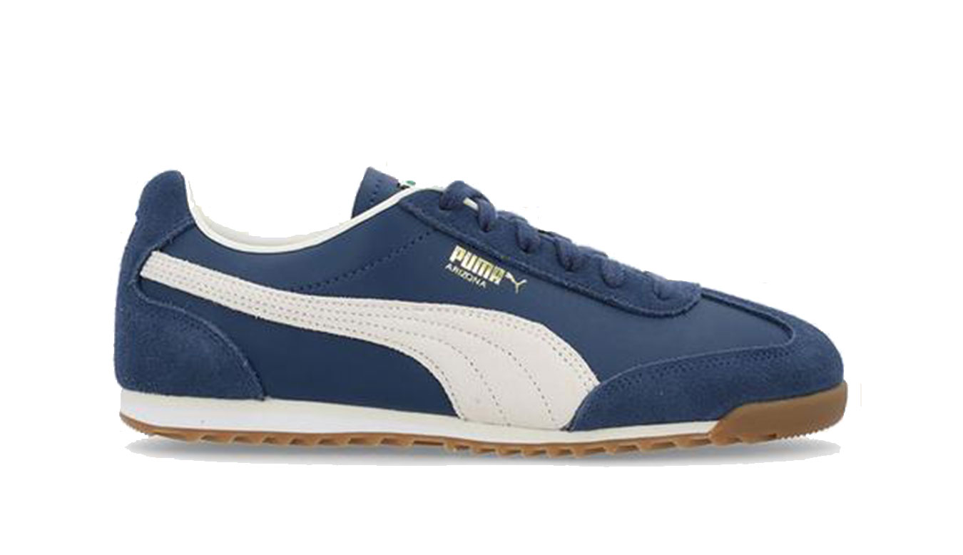 Puma Arizona Retro - Pánské - Tenisky Puma - Modré - 402353-08 - Velikost: 44.5