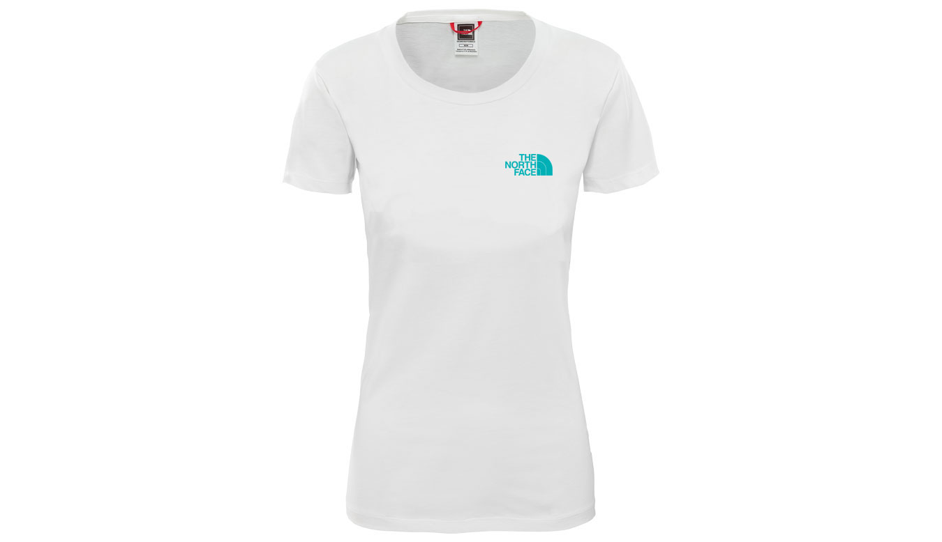 Levně The North Face W Bf Red Box Tee - Dámské - Triko The North Face - Bílé - NF0A4M5QK2K