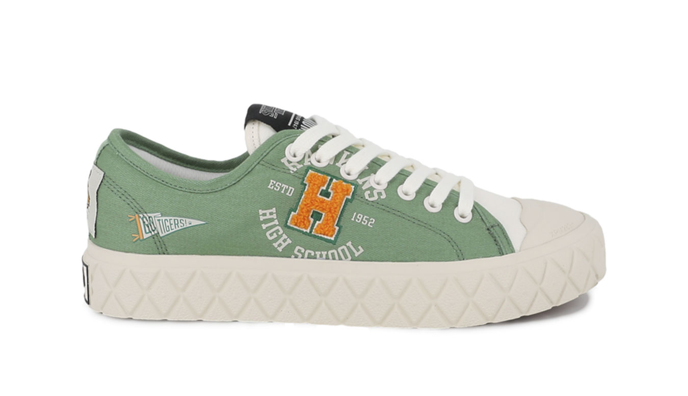 Palladium Palla Ace Tigers - Dámské - Tenisky Palladium - Zelené - 94630-305-M - Velikost: 39.5