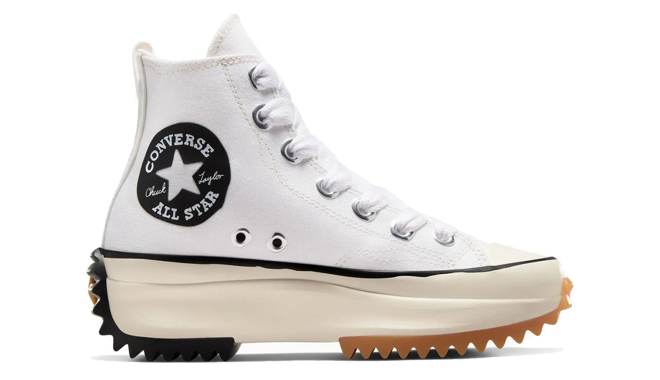 Converse Run Star Hike Sketch High Top - Dámské - Tenisky Converse - Bílé - A10422C - Velikost: 38