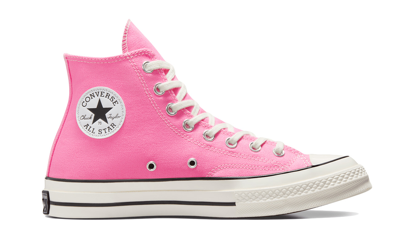 Converse Chuck 70 Vintage Canvas - Dámské - Tenisky Converse - Růžové - A08184C - Velikost: 39.5