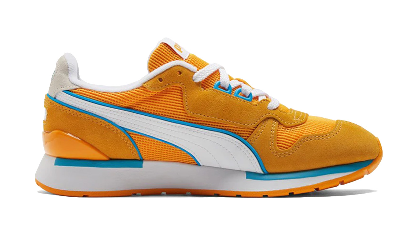 Puma Space Lab Contrast - Pánské - Tenisky Puma - Oranžové - 383591_02 - Velikost: 37