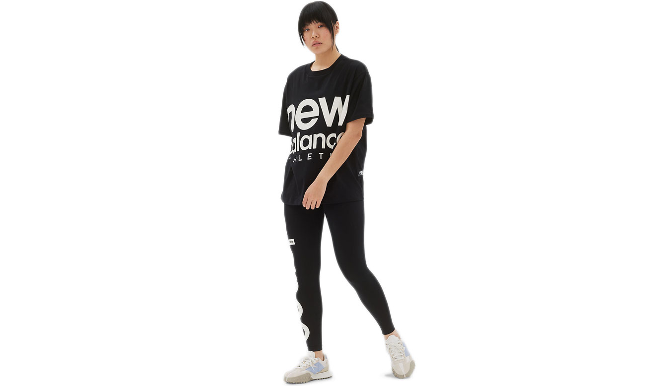 Levně New Balance Athletics Unisex Out of Bounds Tight - Pánské - Tenisky New Balance - Černé - UP23504BK