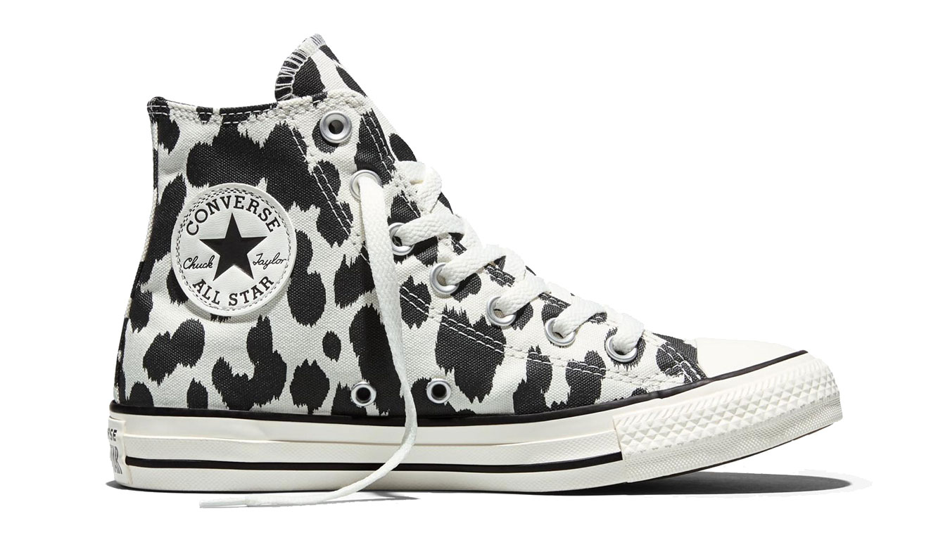 Levně Converse Chuck Taylor All Star Cow Print 3 - Dámské - Tenisky Converse - Černé - A17919C