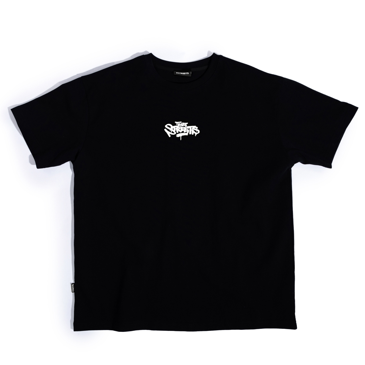 Levně The Streets Tag Tee Black - Pánské - Triko The Streets - Černé - STRTSTGTEEBLCK