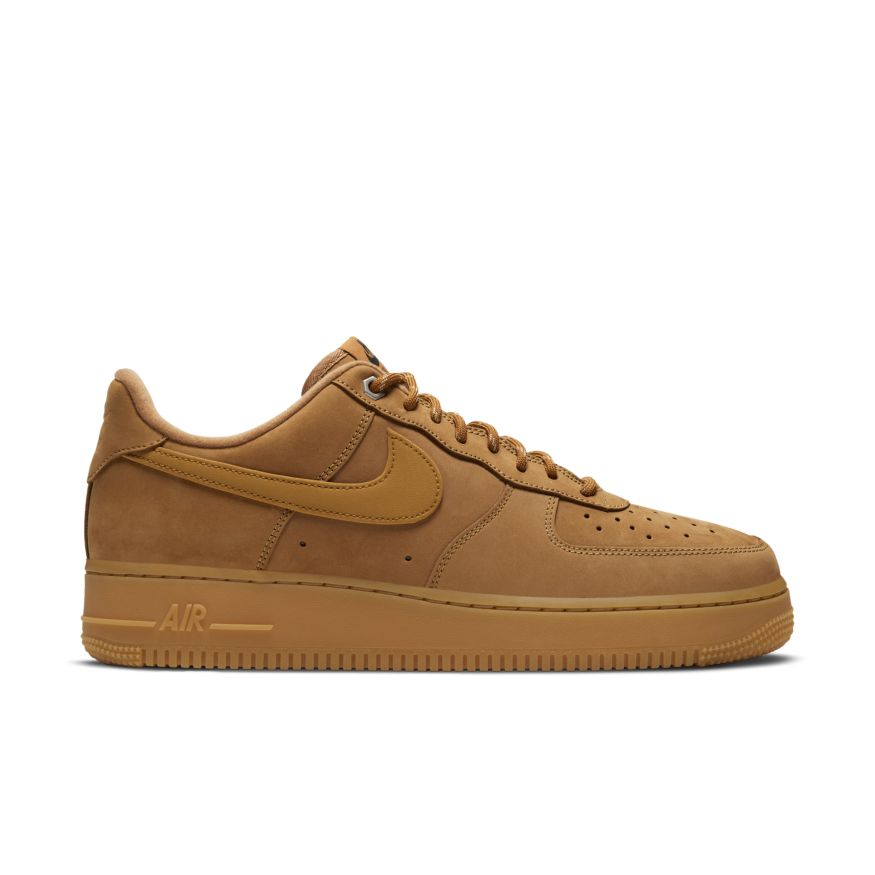 Nike Air Force 1 '07 WB "Flax" - Pánské - Tenisky Nike - Hnědé - CJ9179-200 - Velikost: 40.5