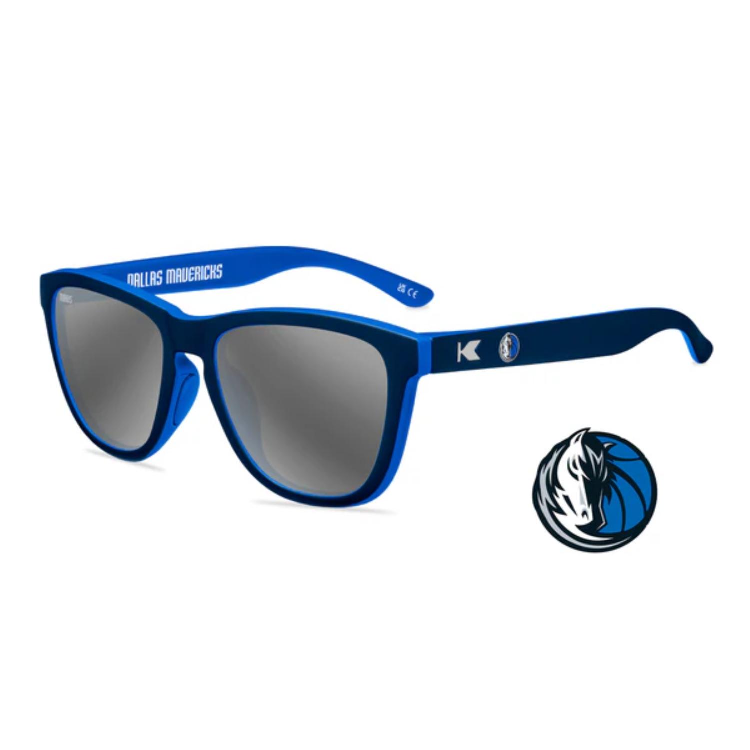 Levně Knockaround NBA Premium Sport Dallas Mavericks Sunglasses - Unisex - Brýle Knockaround - Modré - COLB3210