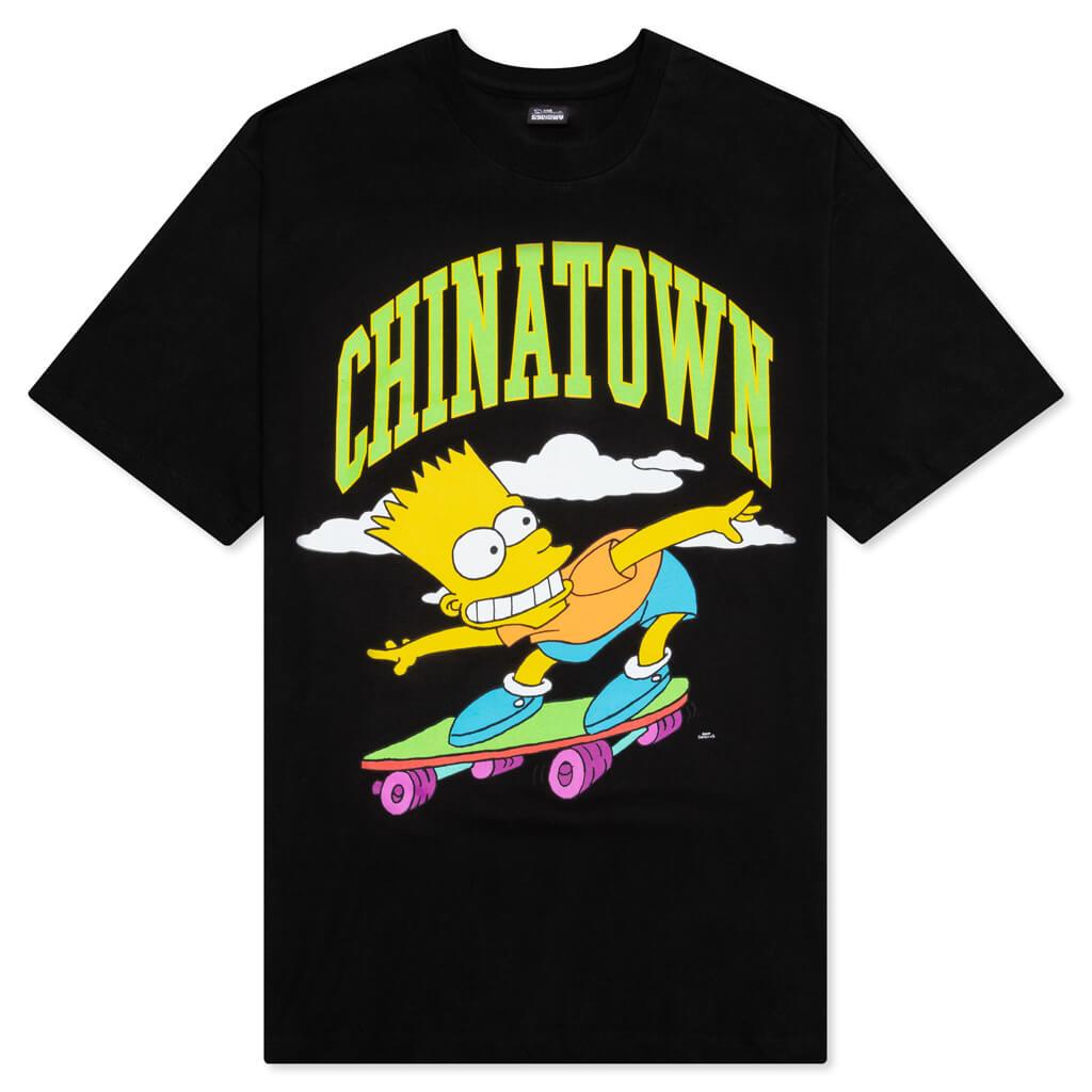 Levně The Simpsons X Chinatown Market Cowabunga Arc T-Shirt Black - Pánské - Triko MARKET - Černé - CTM1990345/0001