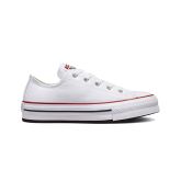 Converse Chuck Taylor All Star Lift Platform Low Top Big Kids - Bílé - Tenisky