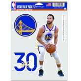 WinCraft NBA Stephen Curry Golden State Warriors Multi Use Decal - Vícebarevné - Nálepky WinCraft NBA Stephen Curry Golden State Warriors Multi Use Decal - Vícebarevné - Nálepky
