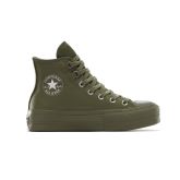 Converse Chuck Taylor All Star Lift Platform Leather - Zelené - Tenisky Converse Chuck Taylor All Star Lift Platform Leather - Zelené - Tenisky