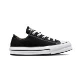 Converse Chuck Taylor All Star Lift Platform Low Top Big Kids - Černé - Tenisky