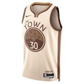 Nike NBA Stephen Curry Golden State Warriors City Edition Swingman Jersey - Bílé - Dres