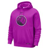 Nike Minnesota Timberwolves City Edition Club Hoodie - Fialové - Mikina