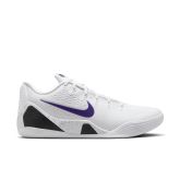 Nike Kobe 9 Elite Low EM Protro "White Court Purple" - Bílé - Tenisky