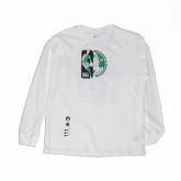 Nike NBA Team 31 Courtside Long-Sleeve Max90 Tee White - Bílé - Triko