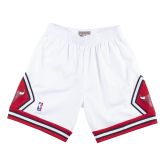 Mitchell & Ness NBA Chicago Bulls Swingman Shorts - Bílé - Kraťasy