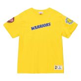 Mitchell & Ness NBA Golden State Warriors Team Origins S/S Tee - Žluté - Triko